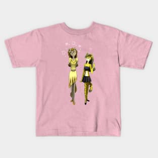 Two girlfriends Kids T-Shirt